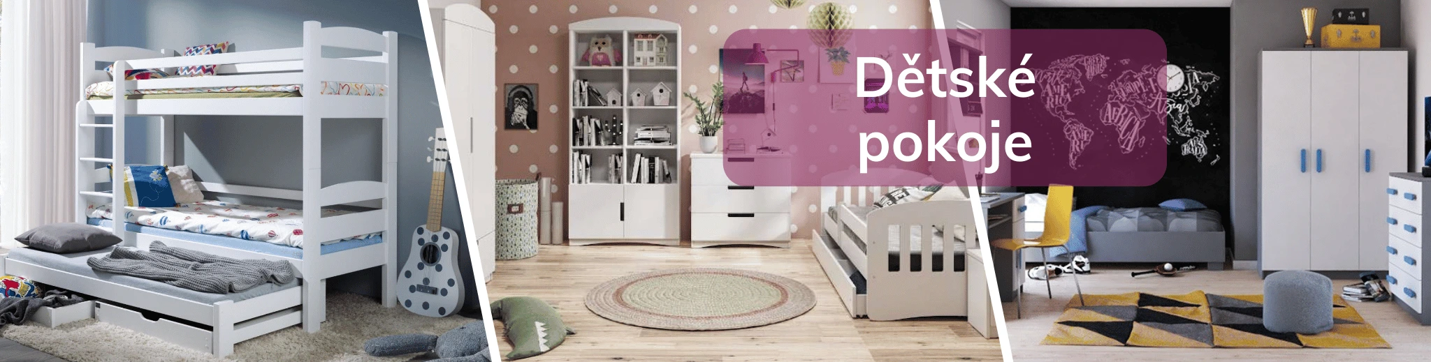 Dětské pokoje | e-shop MAXMAX.cz