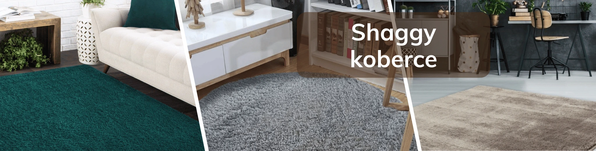 Shaggy koberce | e-shop LevneKoberce.cz