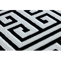 Kusový koberec Gloss 6776 85 greek black/ivory