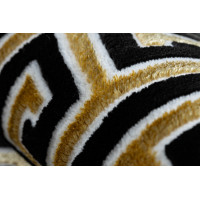 Kusový koberec Gloss 6776 86 greek black/gold