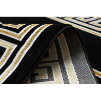 Kusový koberec Gloss 6776 86 greek black/gold