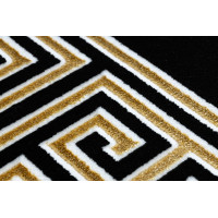 Kusový koberec Gloss 6776 86 greek black/gold