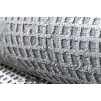 Kusový koberec Core A004 Frame black/light grey