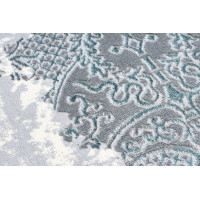 Kusový koberec Core W3824 Ornament Vintage cream/grey and blue
