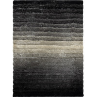 Kusový koberec Flim 007-B6 Stripes grey
