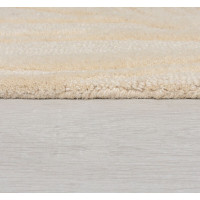 Kusový koberec Solace Lino Leaf Natural kruh