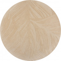 Kusový koberec Solace Lino Leaf Natural kruh