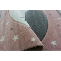 Dětský kusový koberec Smart Kids 22412 Pink