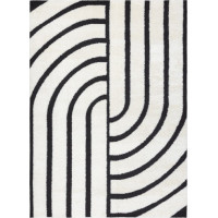 Kusový koberec Mode 8631 geometric cream/black