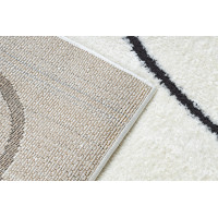 Kusový koberec Mode 8377 abstract cream/black