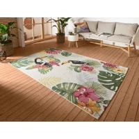 Kusový koberec Flair 105608 Tropical Dream Creme Multicolored