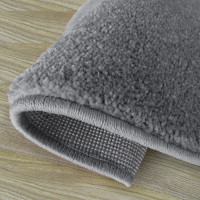 Kulatý koberec Portofino - šedý