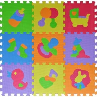 Pěnové puzzle Hračky (28x28)
