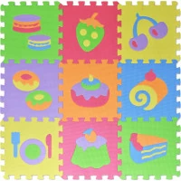 Pěnové puzzle Jídlo (28x28)