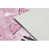 Dětský kusový koberec Bambino 2185 Ballerina pink