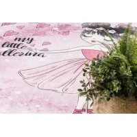 Dětský kusový koberec Bambino 2185 Ballerina pink
