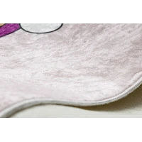 Dětský kusový koberec Bambino 2285 Hopscotch pink