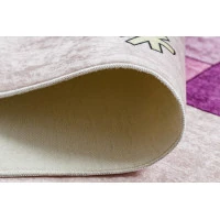 Dětský kusový koberec Bambino 2285 Hopscotch pink