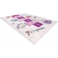 Dětský kusový koberec Bambino 2285 Hopscotch pink