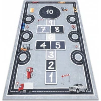 Dětský kusový koberec Bambino 2279 Hopscotch grey