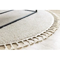 Kusový koberec Berber 9000 cream kruh