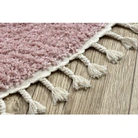 Kusový koberec Berber 9000 pink kruh