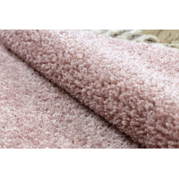 Kusový koberec Berber 9000 pink kruh