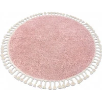 Kusový koberec Berber 9000 pink kruh