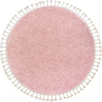 Kusový koberec Berber 9000 pink kruh