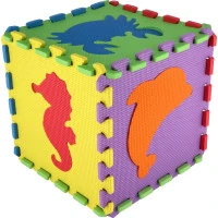TEDDIES Pěnové puzzle Zvířátka (27x27)