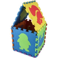 TEDDIES Pěnové puzzle Zvířátka (27x27)