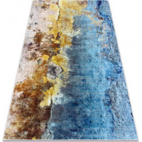 Kusový koberec Miro 51709.803 blue / gold