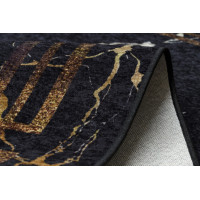 Kusový koberec Miro 51333.801 Marble black / gold