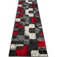 Běhoun TAPIS Retro - šedý/červený