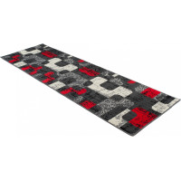Běhoun TAPIS Retro - šedý/červený