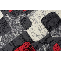 Běhoun TAPIS Retro - šedý/červený