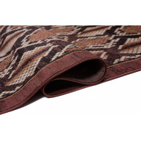 Kusový koberec TAPIS Python - hnědý