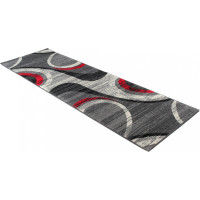 Běhoun TAPIS Grace - šedý/červený