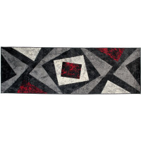 Běhoun TAPIS Vertigo - červený/šedý