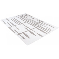 Kusový koberec TAPIS Flick - bílý