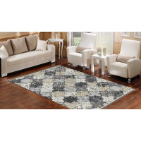 Kusový koberec COLORADO Tiles - šedý