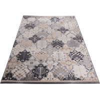 Kusový koberec COLORADO Tiles - šedý