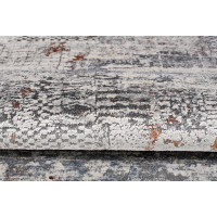 Kusový koberec FEYRUZ Print - krémový/šedý