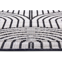 Kusový koberec Pangli 105852 Black – na ven i na doma