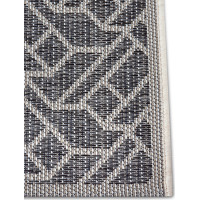 Kusový koberec Clyde 105912 Eru Grey Beige – na ven i na doma