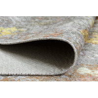 Kusový koberec Miro 51463.802 Abstraction grey / gold