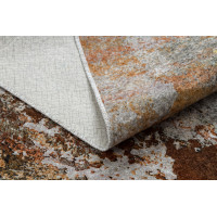 Kusový koberec Miro 51463.802 Abstraction grey / gold