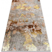 Kusový koberec Miro 51463.802 Abstraction grey / gold