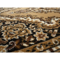 Kusový koberec TEHERAN T-102 beige kruh