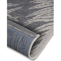Kusový koberec Clyde 105907 Paru Grey Cream – na ven i na doma